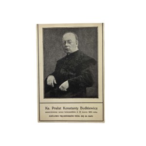 Ksiądz prałat Konstanty Budkiewicz zamordowany przez bolszewików 31.III.1923