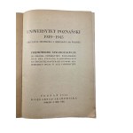 DĄBROWSKI Stefan – Poznaňská univerzita 1939–1945 (Nemecká okupácia a povojnová obnova), Poznaň 1946