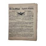 “Kreis-Blatt für den Schrodaer Kreis / Weekly Newspaper for the Środa County,” No. 13, Wednesday, March 27, 1875.
