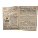 LANDWIRTSCHAFTLICHES CENTRALBLATT FÜR DIE PROVINZ POSEN - Poznań 1918 - agriculture / machinery / advertisements