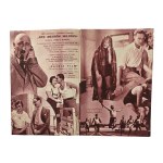 100 METERS OF LOVE - film program, Adolf Dymsza, Zula Pogorzelska, 1932, RARE