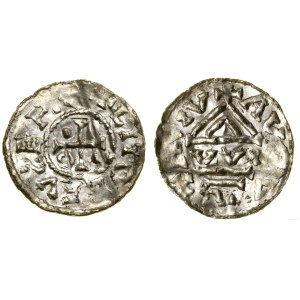 Niemcy, denar, (989-996), Augsburg, mincerz Vilja