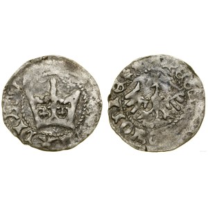 Poland, half-grosz crown, (1394–1395?), Kraków