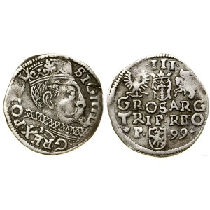 Polen, Trojak, 1599, Posen