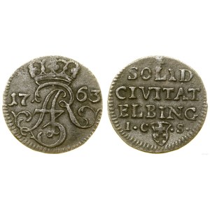 Polen, Szeląg, 1763, Elbląg