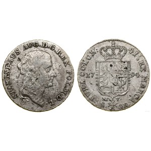 Polska, dwuzłotówka (8 groszy), 1794 MV, Warszawa