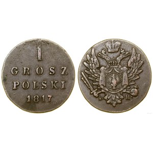 Poland, 1 grosz polski, 1817 IB, Warsaw