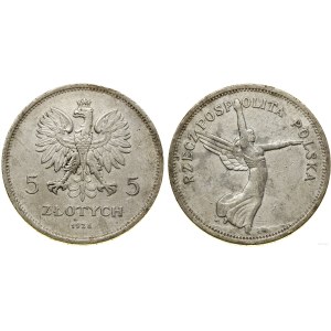 Poland, 5 zlotych, 1928, Warsaw