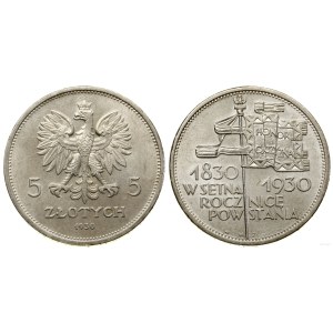 Poland, 5 zlotych, 1930, Warsaw
