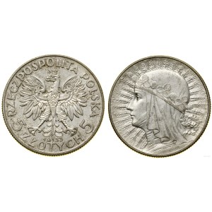 Poland, 5 zlotych, 1933, Warsaw