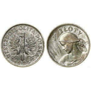 Pologne, 1 zloty, 1925, Londres