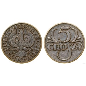 Poland, 5 groszy, 1934, Warsaw