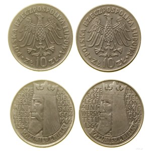 Poland, set: 2 x 10 zlotych, 1964, Warsaw