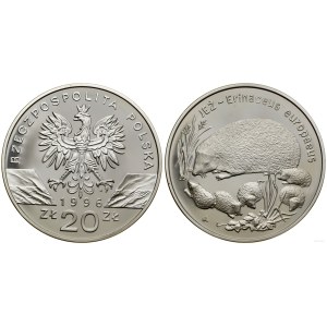 Poland, 20 zlotych, 1996, Warsaw