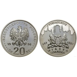 Poland, 20 zlotych, 1996, Warsaw