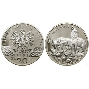Polsko, 20 zlotých, 1999, Varšava
