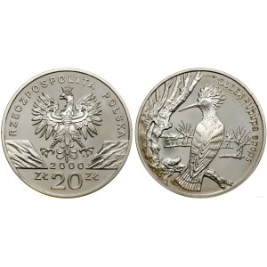 Pologne, 20 zlotys, 2000, Varsovie