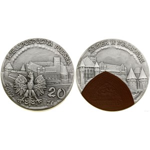 Pologne, 20 zlotys, 2002, Varsovie