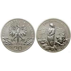 Poland, 20 zlotych, 2006, Warsaw