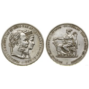 Austria, 2 guldeny jubileuszowe, 1879, Wiedeń