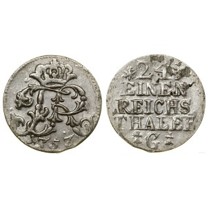 Germany, 1/24 thaler, 1753 G, Szczecin