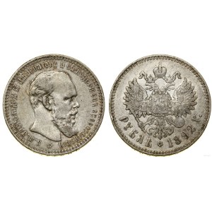 Russie, rouble, 1892 (А•Г), Saint-Pétersbourg