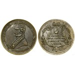 Poland, commemorative token marking the death of Father Antoni Fijałkowski, 1861