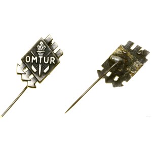 Poland, Youth Organization of the Workers' University Society - pin