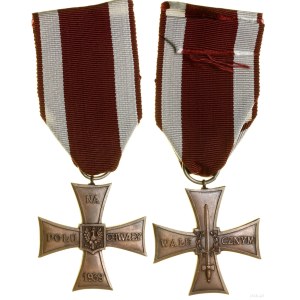 Poland, Cross of Valor 1939, ca. 1977, Warsaw