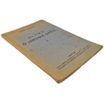 JASIEŃSKI Bruno - UNA PAROLA SU JAKUB SZELA, ed. 1946