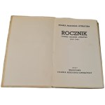 YEARBOOK OF THE POLISH ACADEMY OF LITERATURE 1933–1936, published in 1937