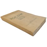 YEARBOOK OF THE POLISH ACADEMY OF LITERATURE 1933–1936, published in 1937
