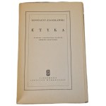 STANISŁAWSKI Konstanty - ETYKA, wyd. 1950