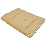 BĄK Wojciech - MONOLOGI ANIELSKIE, wyd. 1938