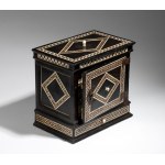 Ebony and bone coin cabinet - Spain, late 16th - early 17th century