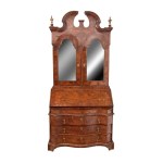 Trumeau in walnut burl - Venetian region, second half of the 18th century