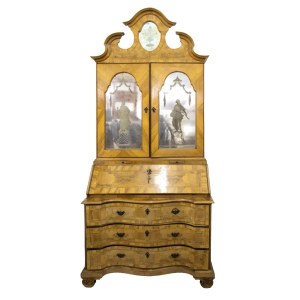 Venetian drop-front Trumeau - 18th century