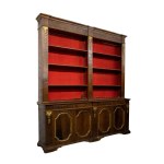 Large Double-Sided Bookcase - Italy, late 18th-early 19th century