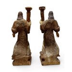 Pair of Angels Holding Candles - Southern Italy, 18th century