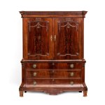 Dutch sideboard cupboard - 18th century