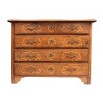Louis XV Inlaid Chest of Drawers - Turin, 18th century