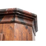Tyrolean-Style Painted Wardrobe - Late 18th century-early 19th century