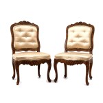A group of four French Regency armchairs - France, 1715-1730