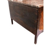 France Louis XV inlaid chest of drawers - 18th century