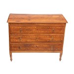 Italian inlaid chest of drawers - 18th century