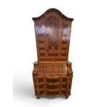 Double-body inlaid cabinet - Germany, 19th century