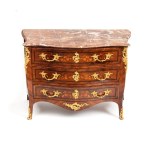 Inlaid chest of drawers - France, early 19th century