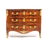 Inlaid chest of drawers - France, early 19th century