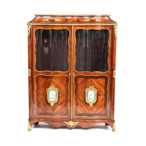 MASSON French Transition-style display cabinet by Masson - 19th century