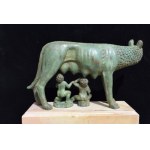 Bronze Capitoline Wolf - Italy, 20th century